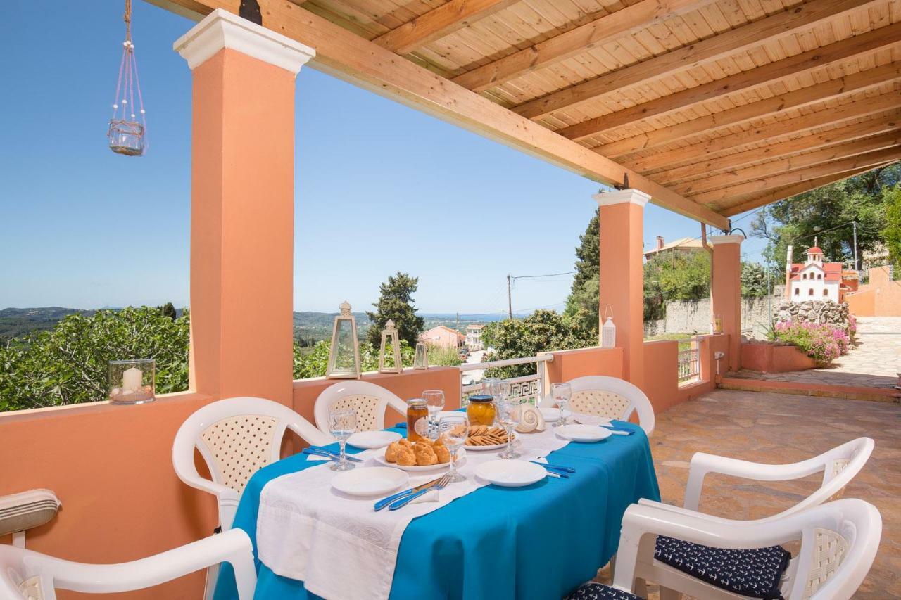 Sofia'S & Amalia'S House Corfu Villa Valanio Exteriör bild